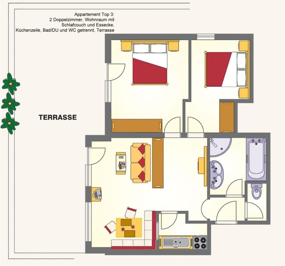 Appartements Sonnwend Герлос Екстер'єр фото